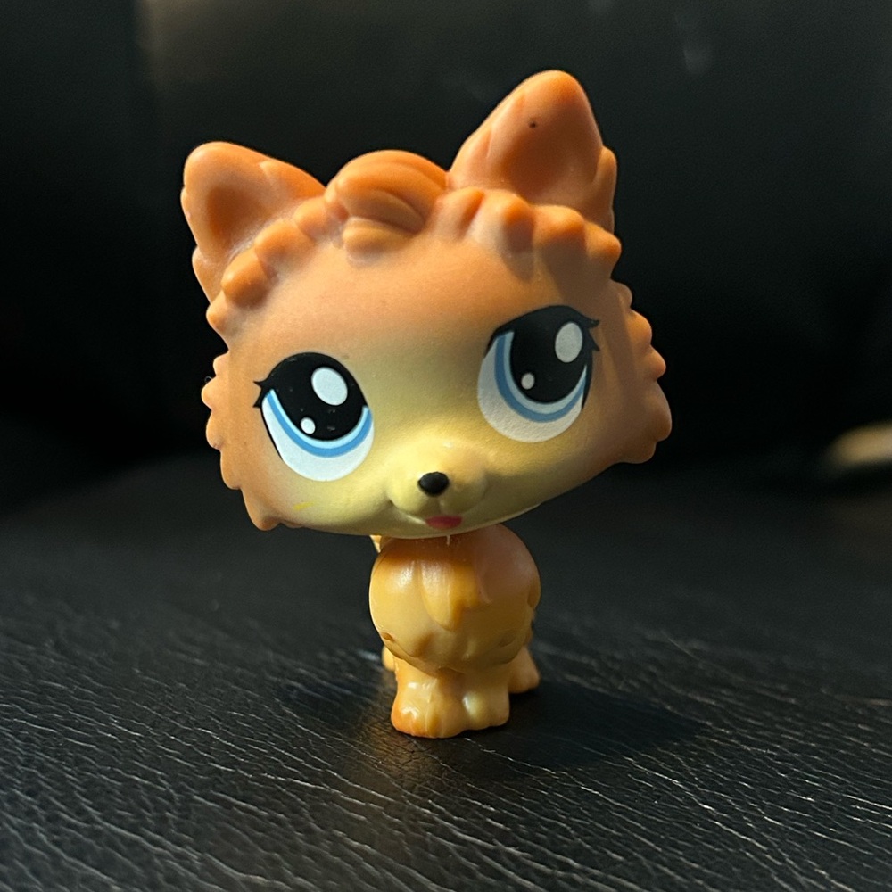 Littlest Pet Shop Golden Pomeranian 1317